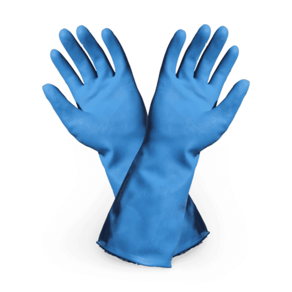 Rubber Gloves (Blue) - Foodcare
