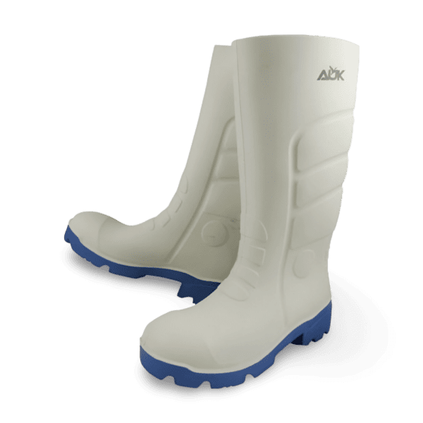 AUK GX50 Gumboots - White