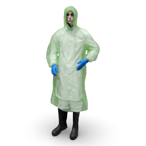 Ponchos (Green) - Pack Of 200