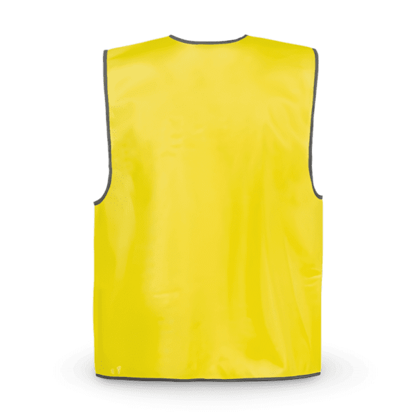 Hi Vis Safety Vest - Yellow - Image 2