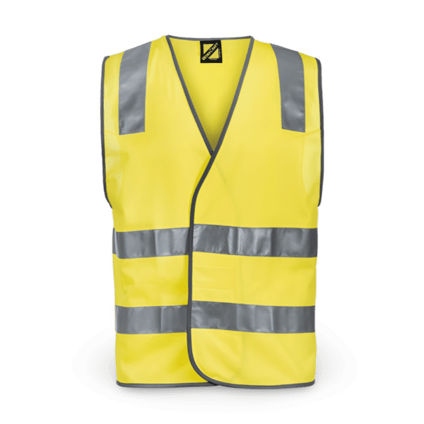 Hi Vis Safety Vest w/ Tape - Yellow