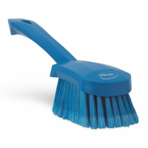 Vikan Washing Brush w/short Handle, 270 mm, Soft/split