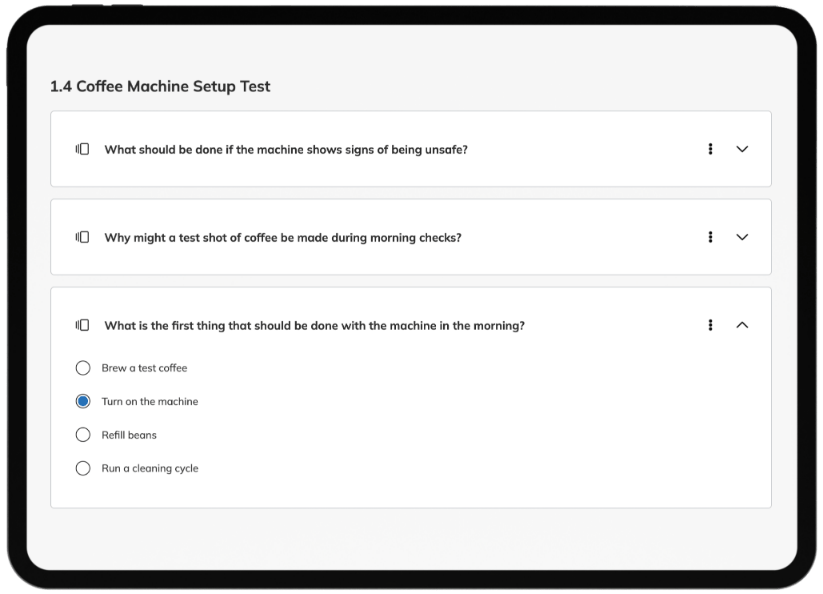 TestTraining