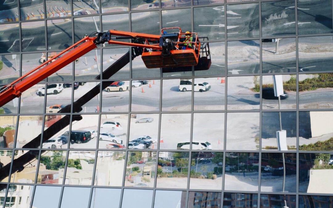 Why Drone Facade Cleaning Makes Sense for Industrial Sites